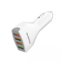 Somostel Ładowarka samochodowa Somostel SMS-A66 Quick Charge QC 3.0 3A 4X USB Biały