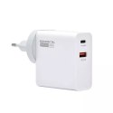 Somostel Ładowarka sieciowa Somostel Power Delivery Q25 PD + USB Biała