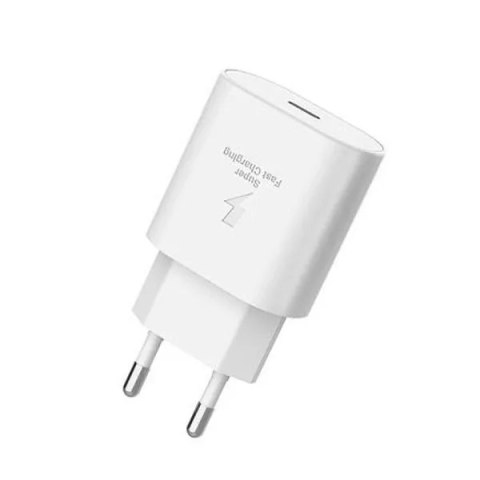 Somostel Ładowarka sieciowa szybkie ładowanie 3A 18W + kabel Typ-C do iPhone 15 SOMOSTEL SMS-Q03 PD Biały Somostel Ładowarka sieciowa szybkie ładowanie 3A 18W + kabel Typ-C do iPhone 15 SOMOSTEL SMS-Q03 PD Biały
