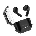 Somostel Słuchawki bezprzewodowe Bluetooth 5.0 Somostel TWS Armour ANC SMS-I550 dokanałowe z etui Czarny