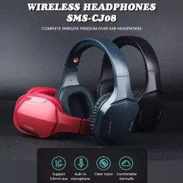 Somostel Słuchawki bezprzewodowe Bluetooth Somostel Gaming Stereo SMS-CJ08 Czerwony