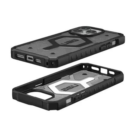UAG Etui pancerne UAG Pathfinder Magsafe obudowa ochronna do iPhone 15 Pro Max kompatybilna z MagSafe (Ash) UAG Etui pancerne UAG Pathfinder Magsafe obudowa ochronna do iPhone 15 Pro Max kompatybilna z MagSafe (Ash)
