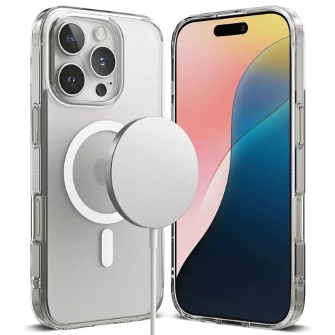 Ringke Etui Ringke Fusion Magnetic MagSafe do Apple iPhone 16 Pro Max Matte Clear Ringke Etui Ringke Fusion Magnetic MagSafe do Apple iPhone 16 Pro Max Matte Clear