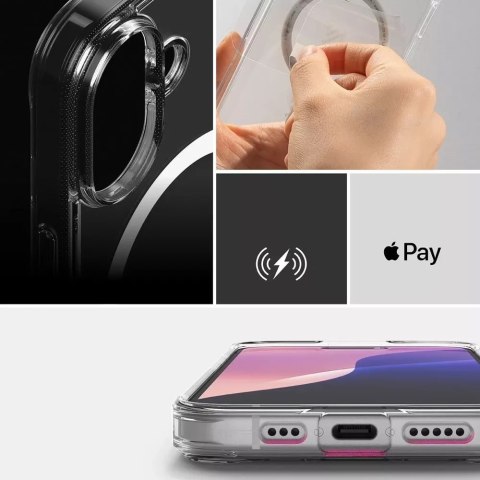 Ringke RINGKE FUSION MAGNETIC MAGSAFE IPHONE 16 MATTE CLEAR Ringke RINGKE FUSION MAGNETIC MAGSAFE IPHONE 16 MATTE CLEAR