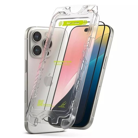 Ringke Szkło Hartowane Ringke Easy Slide 2-pack do IPhone 16 Pro Max Black Ringke Szkło Hartowane Ringke Easy Slide 2-pack do IPhone 16 Pro Max Black
