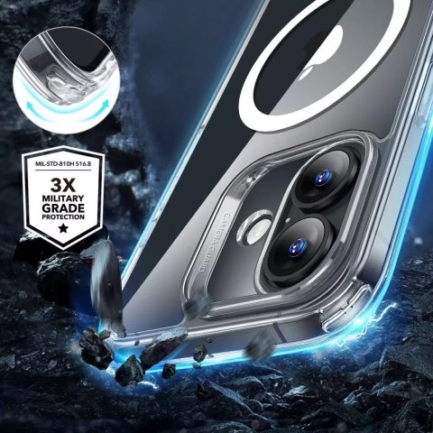 ESR Etui obudowa ESR Classic Hybrid Halolock Magsafe & Tempered Glass do iPhone 16 Clear ESR Etui obudowa ESR Classic Hybrid Halolock Magsafe & Tempered Glass do iPhone 16 Clear