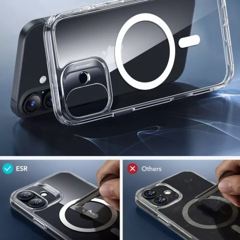 ESR Etui obudowa ESR Classic Hybrid Halolock Magsafe & Tempered Glass do iPhone 16 Clear ESR Etui obudowa ESR Classic Hybrid Halolock Magsafe & Tempered Glass do iPhone 16 Clear