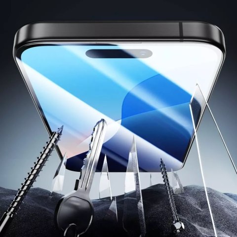 ESR Szkło Hartowane ESR Armorite do iPhone 16 Black ESR Szkło Hartowane ESR Armorite do iPhone 16 Black