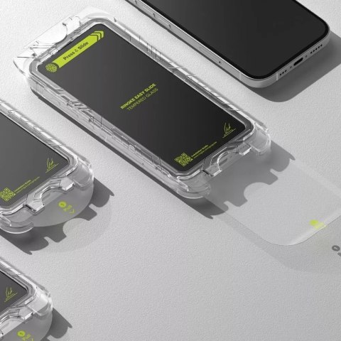 Ringke Szkło Hartowane Ringke Easy Slide 2-pack do iPhone 15 / 16 Black Ringke Szkło Hartowane Ringke Easy Slide 2-pack do iPhone 15 / 16 Black