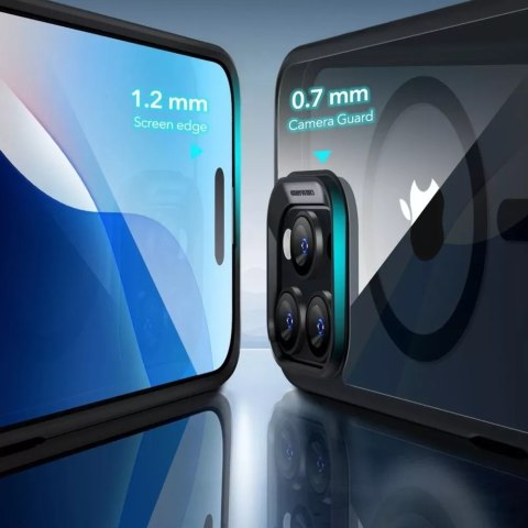 ESR Etui obudowa ESR Classic Hybrid Halolock Magsafe & Tempered Glass do iPhone 16 Clear/Black ESR Etui obudowa ESR Classic Hybrid Halolock Magsafe & Tempered Glass do iPhone 16 Clear/Black