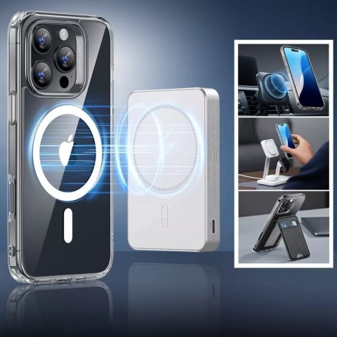 ESR Etui obudowa ESR Classic Hybrid Halolock Magsafe & Tempered Glass do iPhone 16 Pro Max Clear ESR Etui obudowa ESR Classic Hybrid Halolock Magsafe & Tempered Glass do iPhone 16 Pro Max Clear