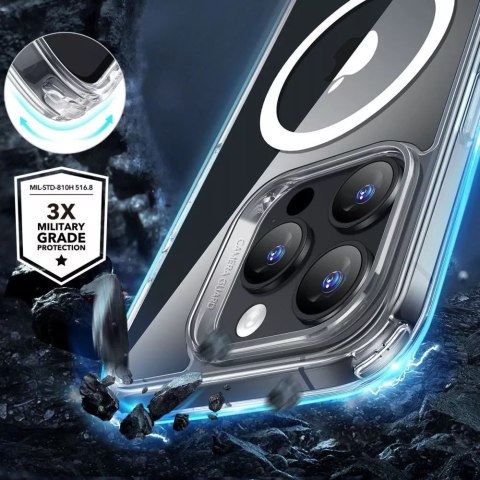ESR Etui obudowa ESR Classic Hybrid Halolock Magsafe & Tempered Glass do iPhone 16 Pro Max Clear ESR Etui obudowa ESR Classic Hybrid Halolock Magsafe & Tempered Glass do iPhone 16 Pro Max Clear