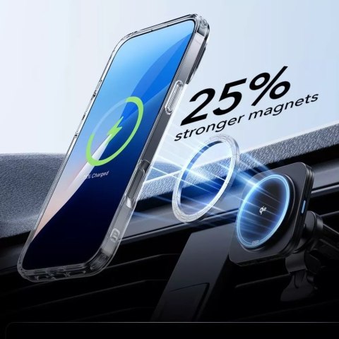 ESR Etui obudowa ESR Classic Hybrid Kickstand Halolock Magsafe & Tempered Glass do iPhone 16 Pro Max Clear ESR Etui obudowa ESR Classic Hybrid Kickstand Halolock Magsafe & Tempered Glass do iPhone 16 Pro Max Clear