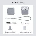 ESR Etui ochronne na słuchawki ESR Orbit Halolock MagSafe Apple AirPods 4 White