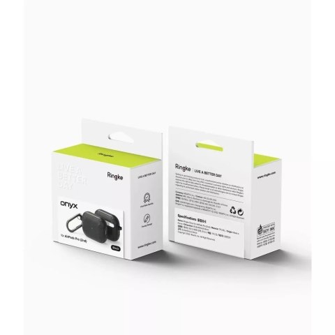 Ringke Etui ochronne na słuchawki Ringke Onyx Apple do Apple AirPods Pro 1 / 2 Black Ringke Etui ochronne na słuchawki Ringke Onyx Apple do Apple AirPods Pro 1 / 2 Black