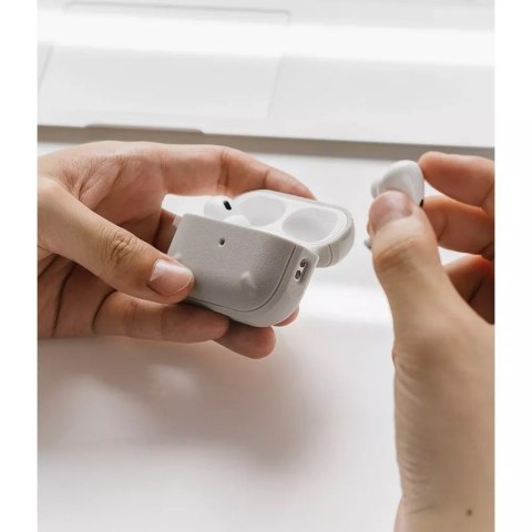 Ringke Etui ochronne na słuchawki Ringke Onyx Apple do Apple AirPods Pro 1 / 2 Warm Grey Ringke Etui ochronne na słuchawki Ringke Onyx Apple do Apple AirPods Pro 1 / 2 Warm Grey