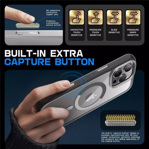 SUPCASE Etui Supcase UB Mag MagSafe do iPhone 16 Pro Max Grey SUPCASE Etui Supcase UB Mag MagSafe do iPhone 16 Pro Max Grey