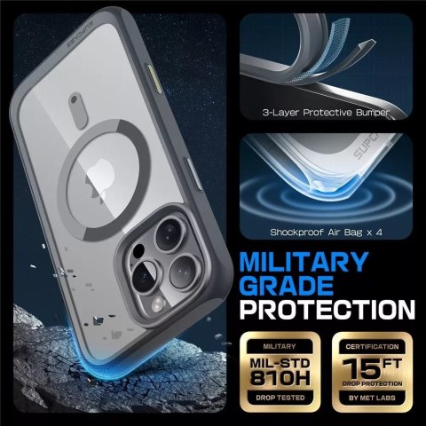 SUPCASE Etui Supcase UB Mag MagSafe do iPhone 16 Pro Max Grey SUPCASE Etui Supcase UB Mag MagSafe do iPhone 16 Pro Max Grey