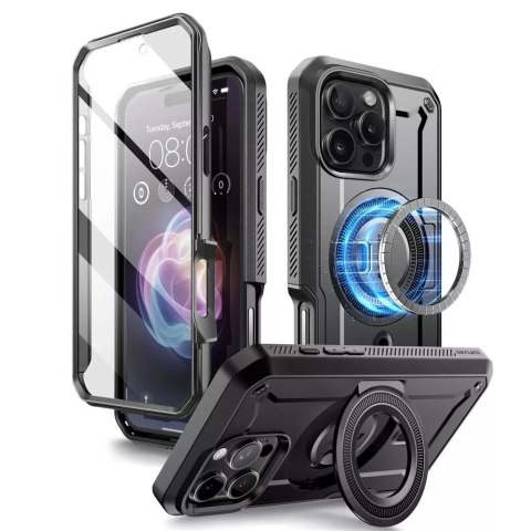 SUPCASE Etui Supcase UB Pro Mag do MagSafe do iPhone 16 Pro Max Black SUPCASE Etui Supcase UB Pro Mag do MagSafe do iPhone 16 Pro Max Black