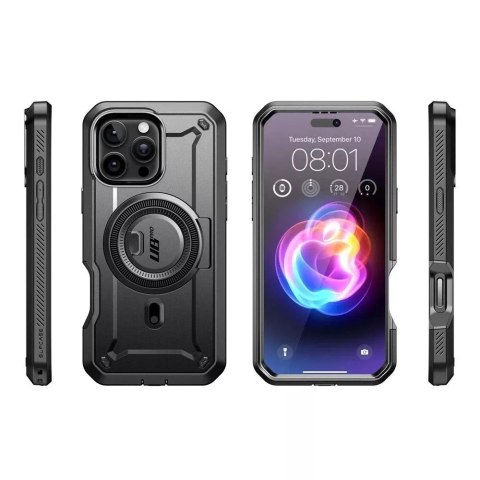 SUPCASE Etui Supcase UB Pro Mag do MagSafe do iPhone 16 Pro Max Black SUPCASE Etui Supcase UB Pro Mag do MagSafe do iPhone 16 Pro Max Black