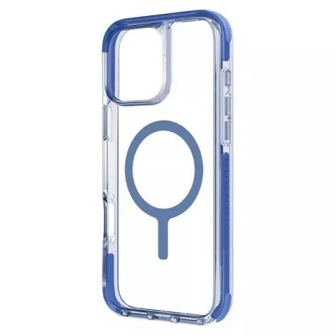 UNIQ Etui UNIQ Combat do iPhone 16 Plus 6.7" Magclick Charging Niebieski/Pearl Blue UNIQ Etui UNIQ Combat do iPhone 16 Plus 6.7" Magclick Charging Niebieski/Pearl Blue