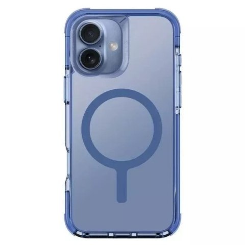 UNIQ Etui UNIQ Combat do iPhone 16 Plus 6.7" Magclick Charging Niebieski/Pearl Blue UNIQ Etui UNIQ Combat do iPhone 16 Plus 6.7" Magclick Charging Niebieski/Pearl Blue