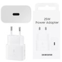 Samsung Ładowarka Sieciowa oryginalna Samsung EP-T2510NWE Szybkie Ładowanie PowerDelivery PD 25W Biała