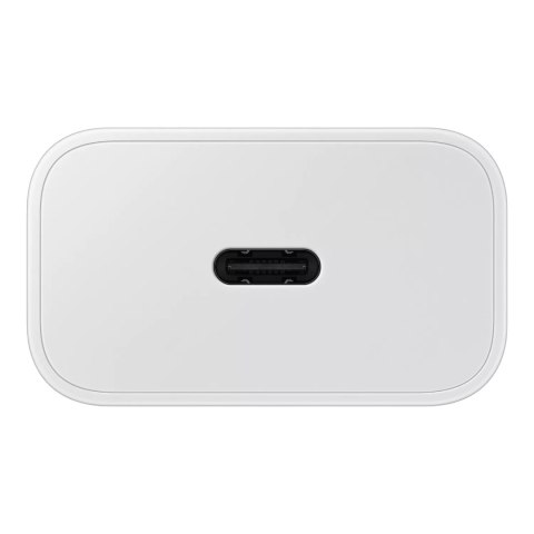 Samsung Ładowarka Sieciowa oryginalna Samsung EP-T2510NWE Szybkie Ładowanie PowerDelivery PD 25W Biała Samsung Ładowarka Sieciowa oryginalna Samsung EP-T2510NWE Szybkie Ładowanie PowerDelivery PD 25W Biała