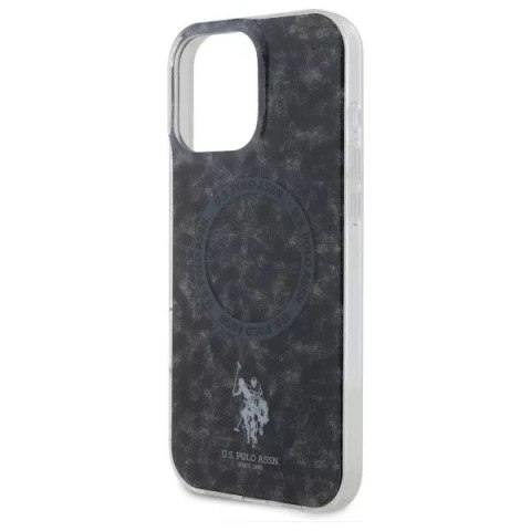 U.S. Polo Etui US Polo do iPhone 16 Pro 6.3" Czarny Ring MagSafe U.S. Polo Etui US Polo do iPhone 16 Pro 6.3" Czarny Ring MagSafe