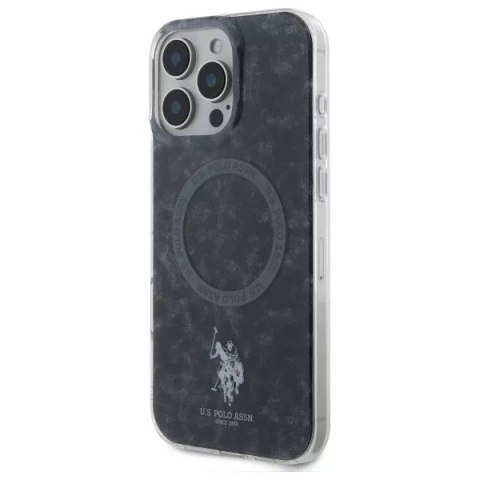 U.S. Polo Etui US Polo do iPhone 16 Pro 6.3" Czarny Ring MagSafe U.S. Polo Etui US Polo do iPhone 16 Pro 6.3" Czarny Ring MagSafe