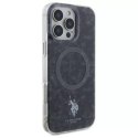 U.S. Polo Etui US Polo do iPhone 16 Pro Max 6.9" Czarny Ring MagSafe