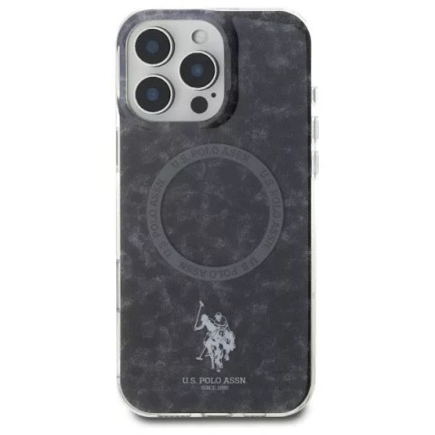 U.S. Polo Etui US Polo do iPhone 16 Pro Max 6.9" Czarny Ring MagSafe U.S. Polo Etui US Polo do iPhone 16 Pro Max 6.9" Czarny Ring MagSafe