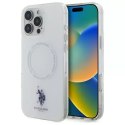 U.S. Polo Etui US Polo iPhone 16 Pro Max 6.9" Białe Ring MagSafe