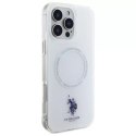 U.S. Polo Etui US Polo iPhone 16 Pro Max 6.9" Białe Ring MagSafe