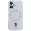 U.S. Polo US Polo USHMP16SHOCLDPW iPhone 16 6.1" biały/white IML Ring MagSafe