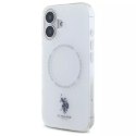 U.S. Polo US Polo USHMP16SHOCLDPW iPhone 16 6.1" biały/white IML Ring MagSafe