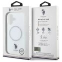 U.S. Polo US Polo USHMP16SHOCLDPW iPhone 16 6.1" biały/white IML Ring MagSafe