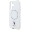 U.S. Polo US Polo USHMP16SHOCLDPW iPhone 16 6.1" biały/white IML Ring MagSafe