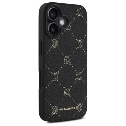 Karl Lagerfeld Etui Karl Lagerfeld do iPhone 16 6.1" Czarny Magsafe Karl Head Karl Lagerfeld Etui Karl Lagerfeld do iPhone 16 6.1" Czarny Magsafe Karl Head