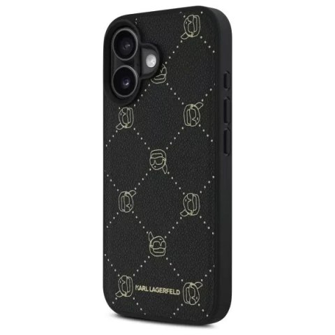 Karl Lagerfeld Etui Karl Lagerfeld do iPhone 16 6.1" Czarny Magsafe Karl Head Karl Lagerfeld Etui Karl Lagerfeld do iPhone 16 6.1" Czarny Magsafe Karl Head