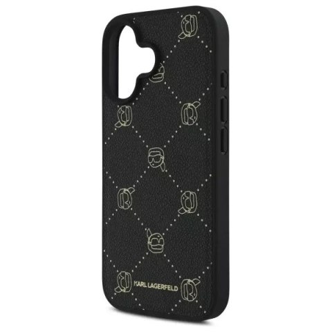Karl Lagerfeld Etui Karl Lagerfeld do iPhone 16 6.1" Czarny Magsafe Karl Head Karl Lagerfeld Etui Karl Lagerfeld do iPhone 16 6.1" Czarny Magsafe Karl Head