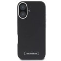 Karl Lagerfeld Etui Karl Lagerfeld do iPhone 16 Plus 6.7" Czarny MagSafe Hardcase FW Metal Plate