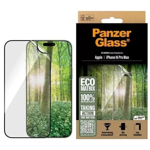 PanzerGlass Szkło hartowane do iPhone 16 Pro Max PanzerGlass MATRIX Screen Protector PanzerGlass Szkło hartowane do iPhone 16 Pro Max PanzerGlass MATRIX Screen Protector