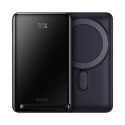 Baseus Powerbank Baseus Magnetic Bracket 10000mAh 20W z MagSafe - niebieski + kabel USB-C 60W 0.5m