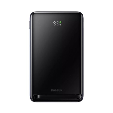 Baseus Powerbank Baseus Magnetic Bracket 10000mAh 20W z MagSafe - niebieski + kabel USB-C 60W 0.5m Baseus Powerbank Baseus Magnetic Bracket 10000mAh 20W z MagSafe - niebieski + kabel USB-C 60W 0.5m