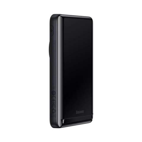 Baseus Powerbank Baseus Magnetic Bracket 10000mAh 20W z MagSafe - niebieski + kabel USB-C 60W 0.5m Baseus Powerbank Baseus Magnetic Bracket 10000mAh 20W z MagSafe - niebieski + kabel USB-C 60W 0.5m