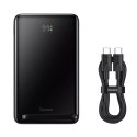Baseus Powerbank Baseus Magnetic Bracket 10000mAh 20W z MagSafe - niebieski + kabel USB-C 60W 0.5m