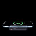 Baseus Powerbank Baseus Magnetic Bracket 10000mAh 20W z MagSafe - niebieski + kabel USB-C 60W 0.5m