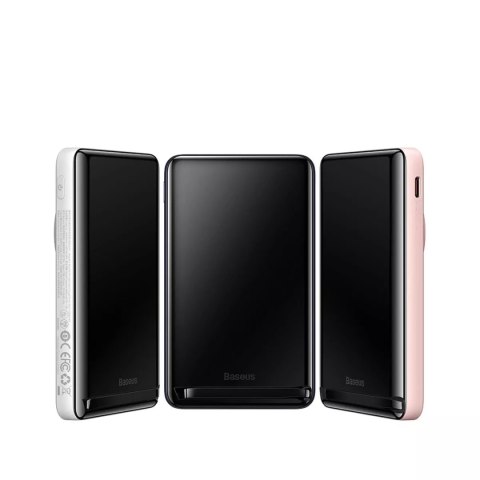 Baseus Powerbank Baseus Magnetic Bracket 10000mAh 20W z MagSafe - niebieski + kabel USB-C 60W 0.5m Baseus Powerbank Baseus Magnetic Bracket 10000mAh 20W z MagSafe - niebieski + kabel USB-C 60W 0.5m