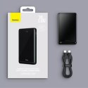 Baseus Powerbank Baseus Magnetic Bracket 10000mAh 20W z MagSafe - niebieski + kabel USB-C 60W 0.5m